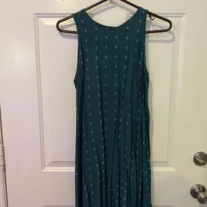 Old Navy Teal Midi Dress